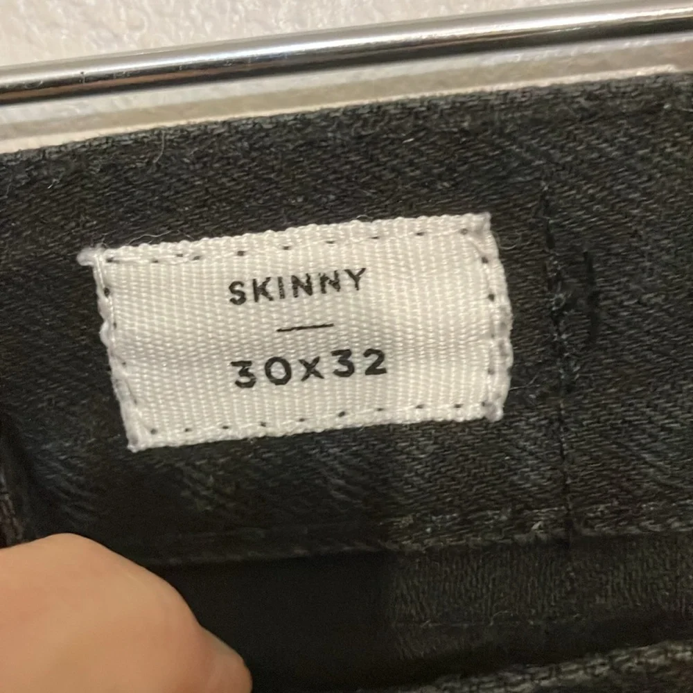 PacSun black cotton denim jeans 30 X 32 slim fit
